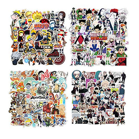 GetUSCart- 402pcs Anime Stickers Mixed Pack, Waterproof Classic