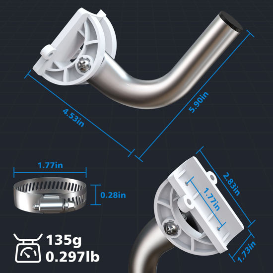 GetUSCart 2Pack Wireless Bridge Bracket Mount, Adalov Universal