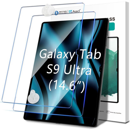 Picture of AACL Tempered Glass for Samsung Galaxy Tab S9 Ultra Screen Protector 14.6 Inch, Screen Protector for Tab S9 Ultra/Tab S8 Ultra, [Easy Installation][Anti-Scratch][2 Pack]