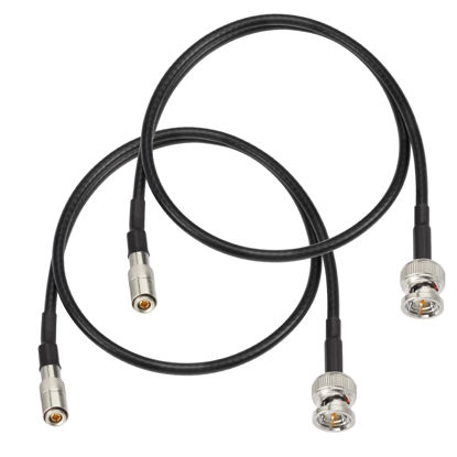 Picture of Superbat DIN to SDI BNC Cable, DIN 1.0/2.3 to BNC Male Belden 1855A Cable 20inch for Blackmagic BMCC/BMPCC Video Assist 4K Transmissions HyperDeck Cameras 2pcs