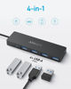 Picture of Anker USB C Hub, 4 Ports USB 3.0 Data Hub with 5Gbps Data Transfer, 0.7ft Extended Cable[Charging Not Supported], USB C Splitter for Type C MacBook, Mac Pro, iMac, Surface, Flash Drive, Mobile HDD