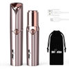 Picture of Ladies Facial Hair Remover, Upper Lip Hair Removal for Women Rechargeable, Painless Female Face Shaver Tool, Electric Mustache&Chin Trimmer Device, Best Razors Beauty by Gurelax