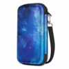 Picture of Graphing Calculator Carrying Case for TI-84 Plus CE, Fintie Hard EVA Shockproof Protective Box for TI-84 Plus/TI-83 Plus CE/Casio fx-9750GII (Starry Sky)
