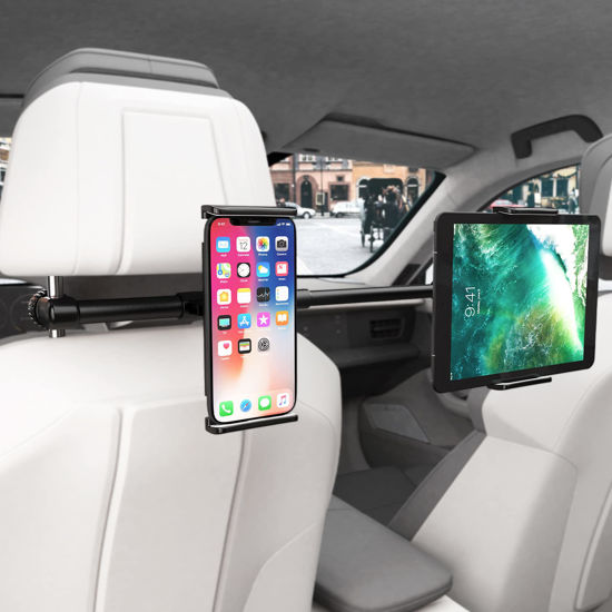 GetUSCart- Oyxon Car Tablet Holder, Universal ipad Holder for Car, Car ipad  Holder Back Seat with Dual Positions for All 4~11 inch Tablets,  Smartphones, iPad Air Mini 2 3 4 5 6, Samsung Tab, Switch