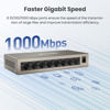 Picture of Tenda TEG1008M, 8-Port Gigabit Switch, Unmanaged Ethernet Switch, Network Switch Hub, Traffic Optimization, Plug & Play, Fanless Metal Design, Desktop/Wall-Mount, Limited Lifetime Protection