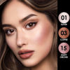 Picture of FOCALLURE 3 Pcs Cream Contour Sticks,Shades with Highlighter & Bronzer & Blush,Non-greasy and Water-resistant Face Contouring Pen,Easy to Sculpt the Face and Create a Lightweight Finishing Makeup,UNIVERSAl