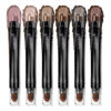 Picture of LUXAZA 6 PCS Neutral and Brown Metallic Eyeshadow Stick Pencil Crayon,Champagne Shimmer Cream Eye Brightener Stick Highlighter Makeup,Pro Waterproof & Long Lasting