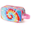 Picture of Kids Toiletry Bag for Girls, Travel Toiletry Bag for Little Young Teen Girls Cosmetic Makeup Waterproof Hanging Wash Bag Toddler Traveling Toiletries, Tie Dye Pink