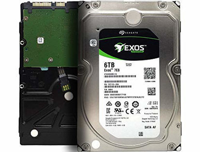 Picture of Seagate Exos 7E8 (ST6000NM0115) 6TB 7200RPM 256MB Cache SATA 6Gb/s (512e) 3.5inch Enterprise Hard Drive