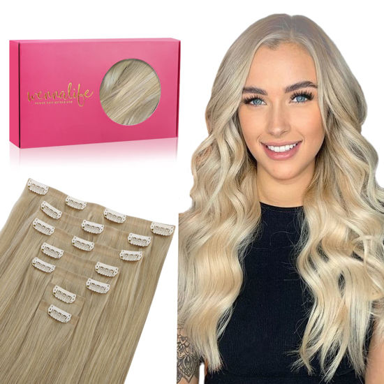 Clip in hair extensions 20 inch discount