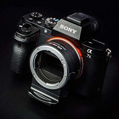 Picture of VILTROX NF-E1 Auto Focus Electronic Lens Mount Adapter with Aperture Control EXIF Transmitting,VR for Nikon F Lens to Sony E Mount Camera A9 A7RIII A7RII A7III A7II A7 A7S A6500 A6300 A6400