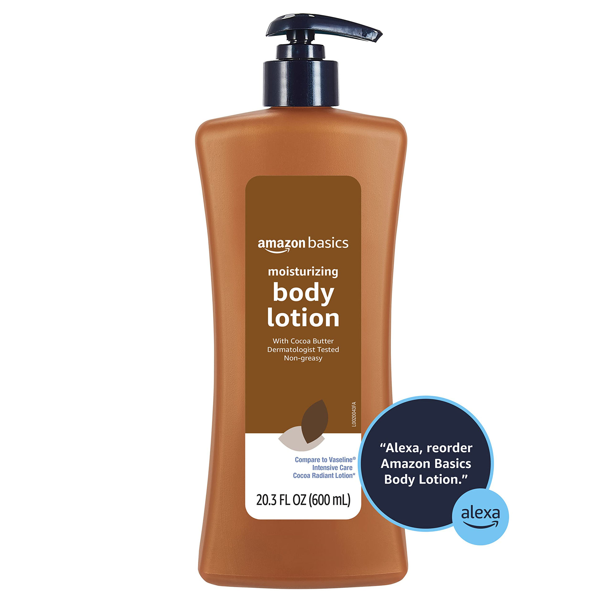 GetUSCart- Amazon Basics Cocoa Butter Body Lotion, Lightly scented, 20. ...