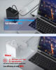 Picture of 65W USB C Power Adapter, Type C Power PD Wall Fast Charger Compatible with Mac Book Pro, Dell Latitude, Lenovo, Huawei Matebook, HP Spectre, Acer Chromebook and Any Laptops or Smart Phones