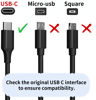 Picture of 65W USB C Power Adapter, Type C Power PD Wall Fast Charger Compatible with Mac Book Pro, Dell Latitude, Lenovo, Huawei Matebook, HP Spectre, Acer Chromebook and Any Laptops or Smart Phones