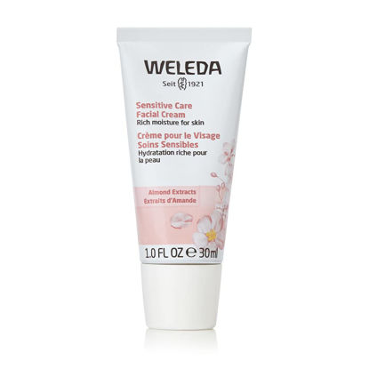 Picture of Weleda Sensitive Care Face Cream, 1 Fluid Ounce, Fragrance Free, Plant Rich Moisturizer with Sweet Almond Oil