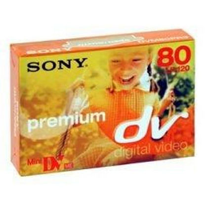 Picture of Sony Mini-DV Cassette DVC Premium Series 80 Minute (Discontinued by Manufacturer)