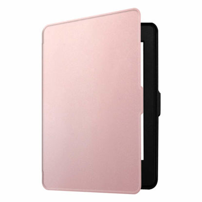 Picture of Fintie Slimshell Case for 6" Kindle Paperwhite 2012-2017 (Model No. EY21 & DP75SDI) - Lightweight Protective Cover with Auto Sleep/Wake (Not Fit Paperwhite 10th & 11th Gen), Rose Gold
