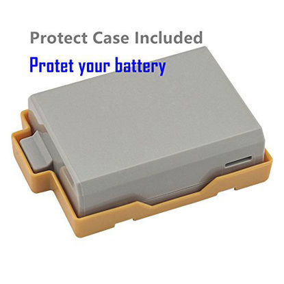 Picture of Kastar Battery (X2) & LCD Dual Slim Charger Replacement for LP-E5 LPE5 and EOS Rebel XS, Rebel T1i, Rebel XSi, 1000D, 500D, 450D, Kiss X3, Kiss X2, Kiss F Digital Camera, BG-E5 Grip