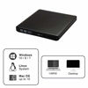 Picture of Guamar Compatible External DVD CD Drive for PC/Laptop/Windows10/Mac USB Superdrive DVD CD Burner Writer Player Drive (Black)