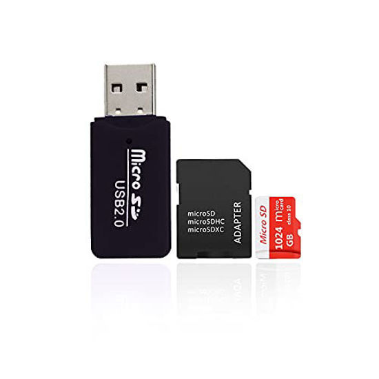 GetUSCart- Micro SD Card Reader with a 1TB Micro SD Card and a