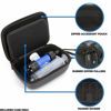 Picture of CASEMATIX Travel Case Compatible with Sawyer Mini Water Filter, Squeeze Pouch, Straw and Cleaning Plunger - Hard Shell Carry Case for Water Filter System and Accessories, Case Only
