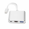 Picture of USB-C to HDMI Adapter (Supports 4K / 30Hz) - Type- C 3 in 1 Converter Cable for 2017/2018 MacBook Pro, MacBook, Mac Pro, iMac, Chromebook, & More USB 3.0 Type-C Devices