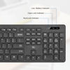 Picture of Wireless Keyboard and Mouse Combo - Rii Standard Office PC Keyboard and Optical Wireless Mice (New Mouse Version)