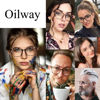 Picture of Oilway Blue-Light Blocking Glasses Computer Reading/Gaming/TV/Phones Glasses Fashion Anti Eyestrain UV Glasses for Women Men