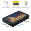 Picture of ANDYCINE A6 Plus V2 Touch Camera Monitor Carry Bag+Battery Charger+Battery+Tilt Arm 5.5 Inch 1080P IPS Screen HDMI 4K in&Output Video with 3D LUT Waveform