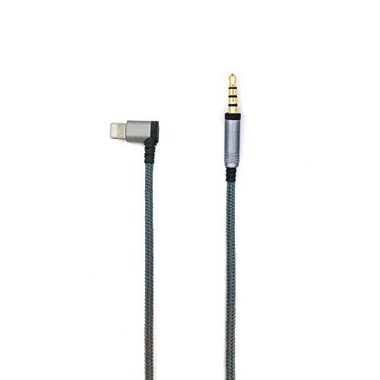 Picture of NewFantasia Cable for Beats by Dr Dre / Solo / Studio / Mixr / Pro / Wireless / Pill headphone, Lightning jack Adapter cord with Mic & Remote volume for iPhone X, iphone 7, iphone 7plus, iPhone 8