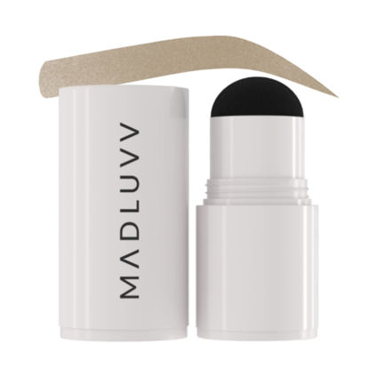 Picture of MADLUVV Patented 1-Step Brow Stamp™ Refill, The Original Viral Eyebrow Stamp for Filling and Shaping, Smudge-Proof, Blendable, Water Resistant Pomade Formula in the Cap (Taupe)