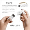 Picture of MADLUVV Patented 1-Step Brow Stamp™ Refill, The Original Viral Eyebrow Stamp for Filling and Shaping, Smudge-Proof, Blendable, Water Resistant Pomade Formula in the Cap (Taupe)