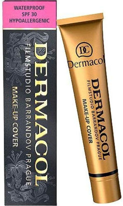 Picture of Dermacol - Full Coverage Foundation, Liquid Makeup Matte Foundation with SPF 30, Waterproof Foundation for Oily Skin, Acne, & Under Eye Bags, Long-Lasting Makeup Products, 30g, Shade 213