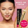 Picture of Dermacol - Full Coverage Foundation, Liquid Makeup Matte Foundation with SPF 30, Waterproof Foundation for Oily Skin, Acne, & Under Eye Bags, Long-Lasting Makeup Products, 30g, Shade 218
