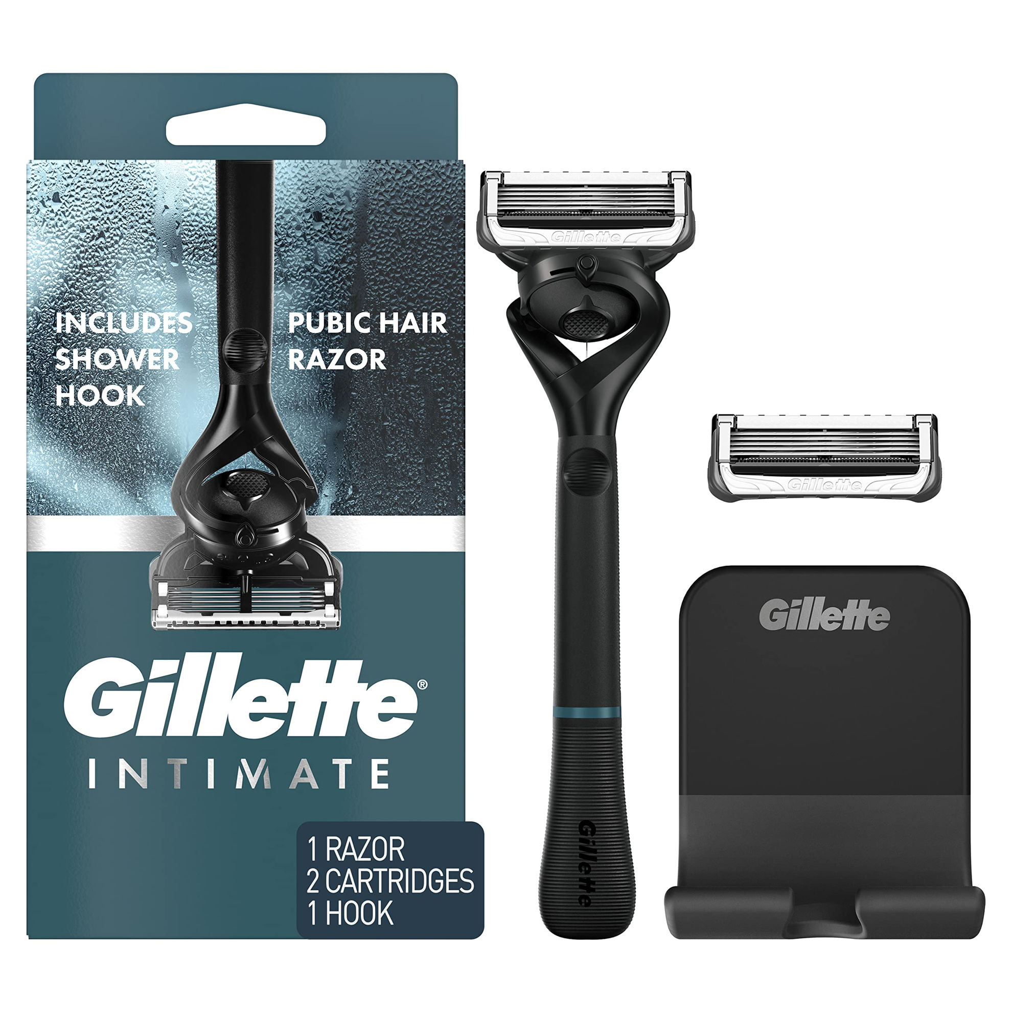 GetUSCart- Gillette Intimate Manscape Razor for Men, Men’s Pubic Razor ...