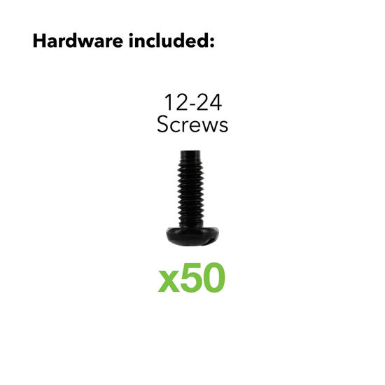 GetUSCart- NavePoint 12-24 Pan Phillips Pilot Point Screws for Rack ...