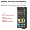 Picture of Dpofirs Mini Voice Changer Sound Card for Computers, Sound Converter with 8 Kinds of Sound Changes Suitable for Computers, Phones, Tablets and Gaming Device(I9 English Edition)