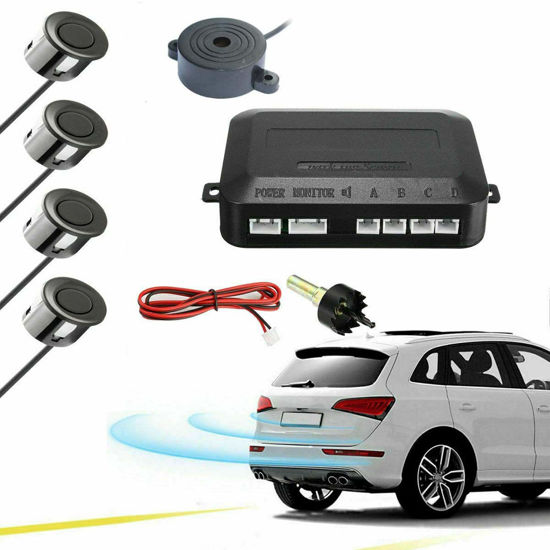 RS Enterprises Cars Car Reverse Parking Sensor with LED Display, Buzzer and  Ultrasonic Reverse Parking Auto