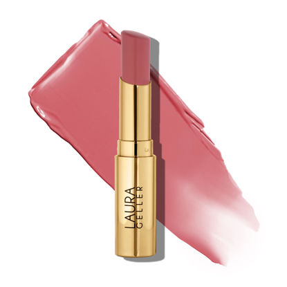 Picture of LAURA GELLER NEW YORK Jelly Balm Moisturizing Tinted Lip Balm - In the Buff - Hydrating Vitamin E - Semi-Shine Finish