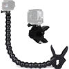 Picture of FiTSTILL Jaws Flex Clamp Mount with Adjustable Gooseneck 19-Section Compatible with Go Pro Hero 11,10. 9, 8, 7, 6, 5, 4, Session, 3+, 3, 2, 1, Max, Fusion, DJI Osmo Action Cameras
