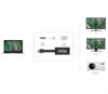 Picture of Plugable USB C to VGA Adapter, Thunderbolt 3 to VGA Adapter Compatible with MacBook Pro, Windows, Chromebooks, 2018 iPad Pro, Dell XPS, and More (Driverless, Supports up to 1920x1200 @ 60Hz)