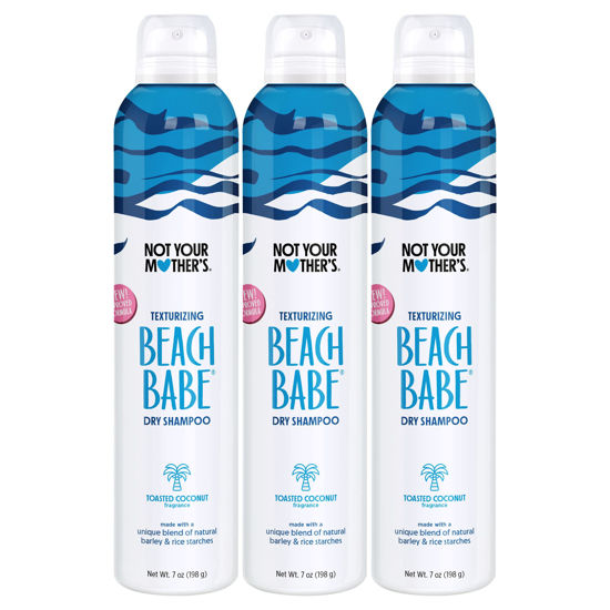 Picture of Not Your Mother's Beach Babe Dry Shampoo (3-Pack) - 7 oz Dry Shampoo - Instantly Absorbs Oil While Creating Effortless Sea-Tossed Texture