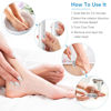 Picture of LINKEVAP Electric Callus Remover for Feet, Professional Pedicure Kit Foot Scrubber for Dry, Dead, Cracked, Hard Skin, at Home Feet Spa Care Kit for Men & Women (Cold White)