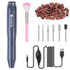 Picture of COSITTE Electric Nail Drill,USB Electric Nail Drill Machine for Acrylic Nails,Portable Electrical Nail File Polishing Tool Manicure Pedicure Efile Nail Supplies for Home and Salon Use, Gray