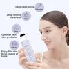 Picture of GUGUG Skin Scrubber Face Spatula, Skin Spatula Pore Cleaner Blackhead Remover Tools for Facial Deep Cleansing-4 Modes, Purple