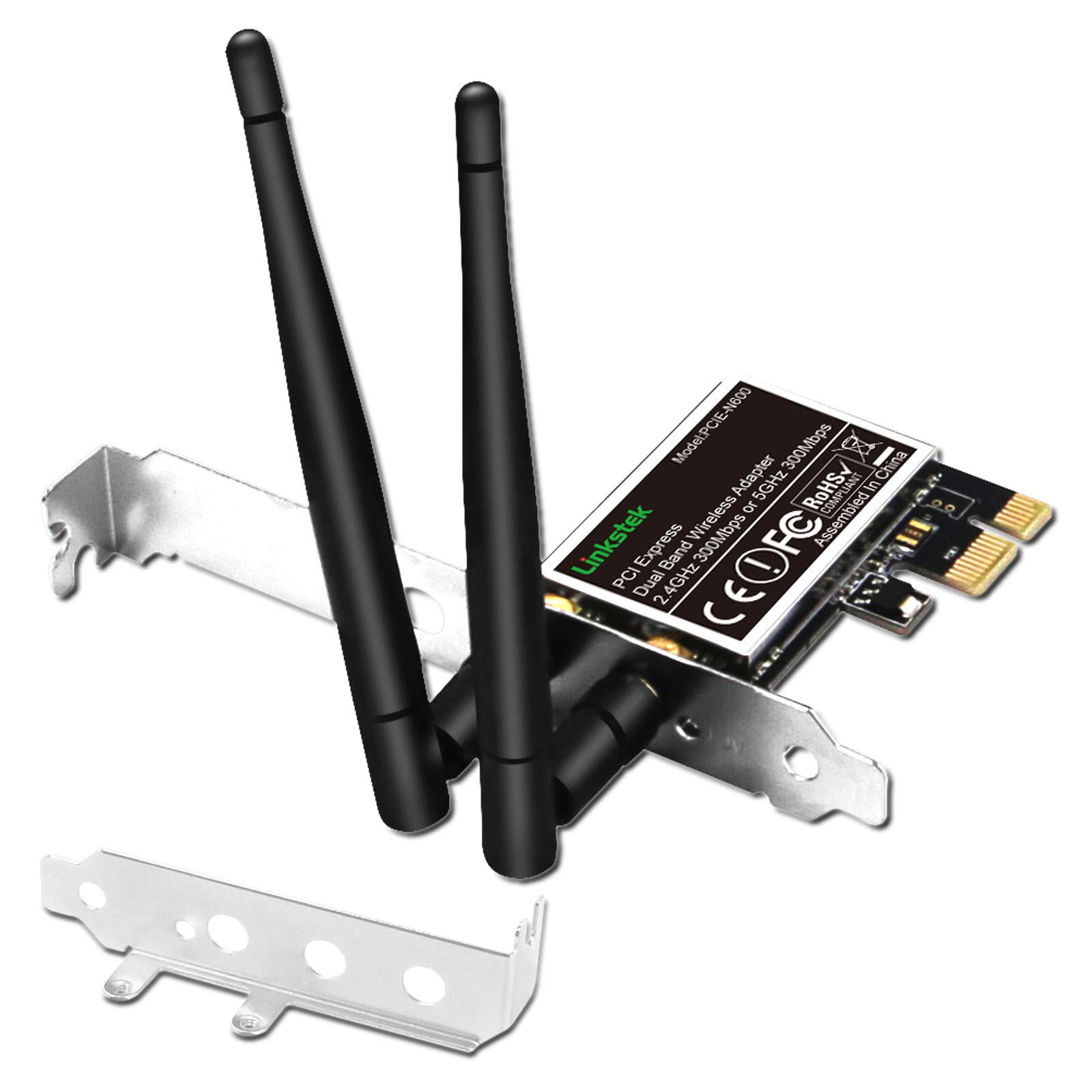 GetUSCart LinksTek Wireless N 600Mbps (2.4GHz 300Mbps and 5GHz 300Mbps