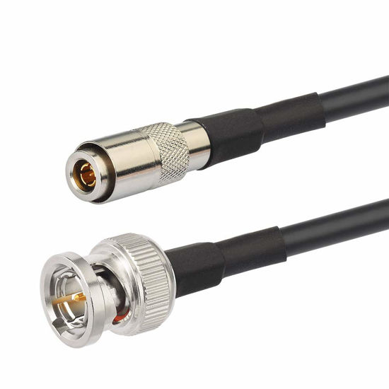 Bingfu 1ft HD SDI Cable – BNC To DIN 1.0/2.3 For Blackmagic (Belden 1855A)