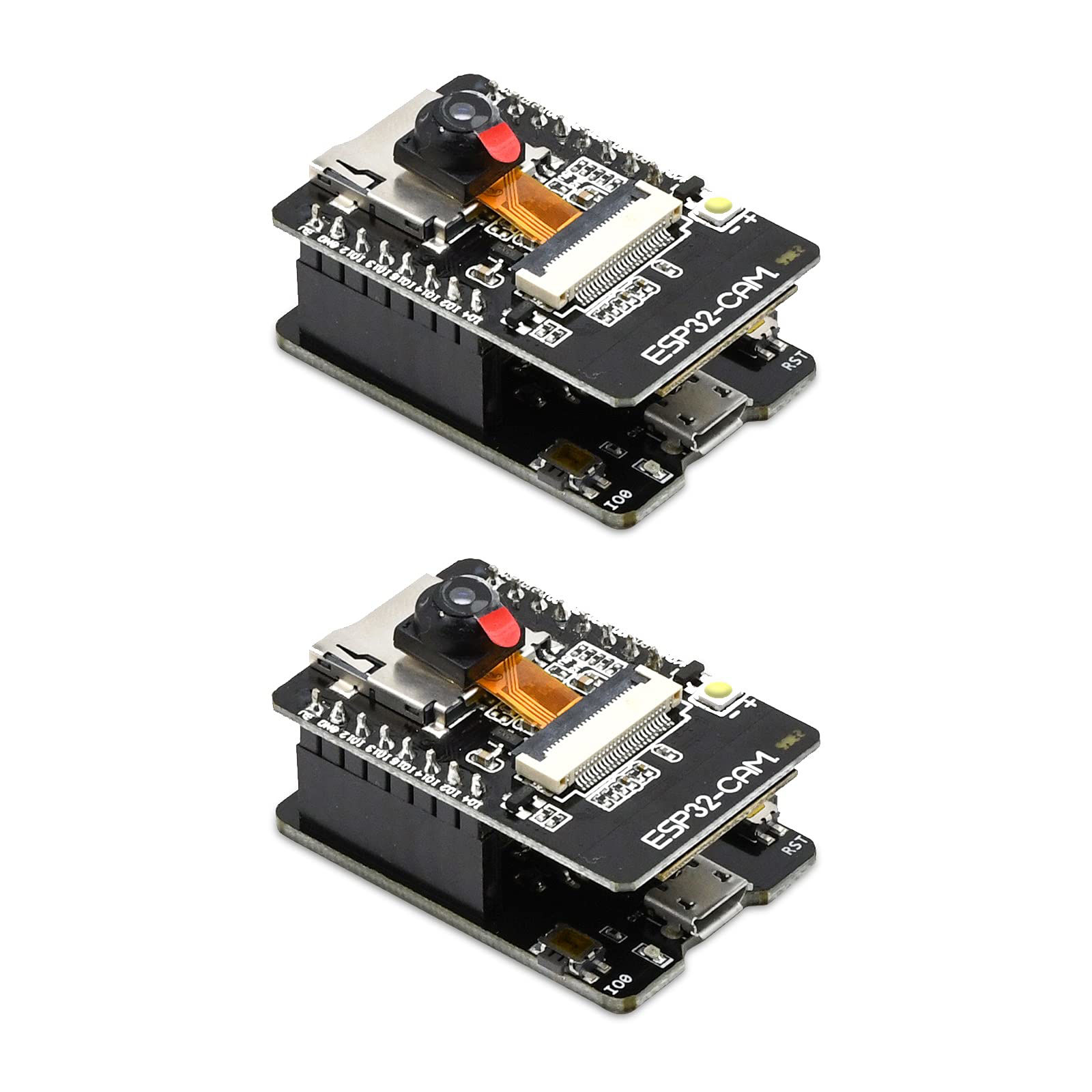 GetUSCart- 2PCS ESP32-CAM-MB, Aideepen ESP32-CAM W BT Board ESP32-CAM ...