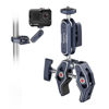 Picture of SmallRig Super Clamp Ballhead Magic Arm Camera Clamp, Crab-Shaped Monitor Clamp with 1/4"-20, 3/8"-16 Threaded Holes for Gopro/DSLR Camera/Stabilizer - 3757