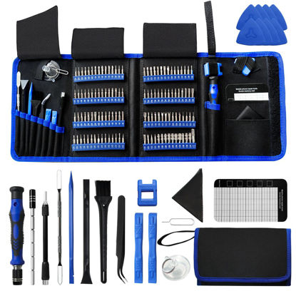 Picture of Precision Screwdriver Set, SIMDOG 142 in 1 Computer Tool Kit Magnetic Laptop Repair Tool Kit Electronic Repair Kit for iPhone, MacBook, Computer, Laptop, PC, Tablet, PS4, Xbox, Nintendo, Game Console